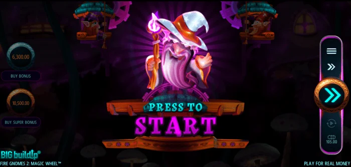 Fire Gnomes 2 Magic Wheel - bonus game launch